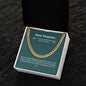 Dear Stepson | Cuban Link Necklace