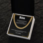 To My Son | Never Forget How Much I Love You | Lux Box Chain Necklace