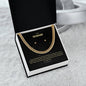 To My Husband | Happy Birthday | Cuban Necklace