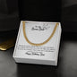To My Bonus Dad | Happy Birthday | Cuban Necklace