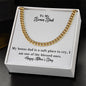 To My Bonus Dad | Happy Father's Day | Cuban Necklace