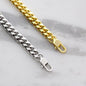 To A Handsome Young Man | Happy 18th Birthday | Polished Stainless Steel Cuban Necklace