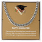Happy Graduation | Cuban Link Necklace