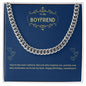 To My Boyfriend | Happy Birthday | Cuban Necklace