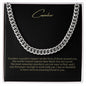 Coworker | You Have Positive Impact On The Lives Around You | Professional Cuban Necklace Gift