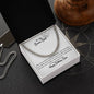 To My Bonus Dad | Happy Birthday | Cuban Necklace