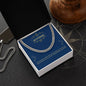 To My Boyfriend | Happy Birthday | Cuban Necklace