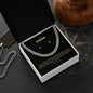 To My Husband | Happy Birthday | Cuban Necklace