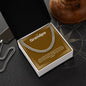 To My Grandpa | Happy Birthday | Cuban Necklace