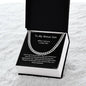 To My Bonus Son | Life Gave Me The Gift Of You | Necklace