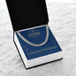 To My Boyfriend | Happy Birthday | Cuban Necklace