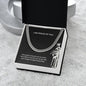 I Am Proud Of You | Happy Graduation | Cuban Link Necklace Gift