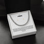 To My Fiancé | Happy Birthday | Cuban Necklace