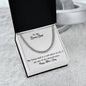 To My Bonus Dad | Happy Father's Day | Cuban Necklace