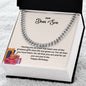 Our Dear Son | Happy Birthday | Parents To Son Necklace Gift
