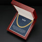 Dear Dad | Happy Birthday | Cuban Link Necklace