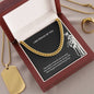 I Am Proud Of You | Happy Graduation | Cuban Link Necklace Gift