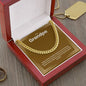 To My Grandpa | Happy Birthday | Cuban Necklace