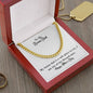 To My Bonus Dad | Happy Father's Day | Cuban Necklace