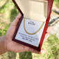 To My Bonus Dad | Happy Father's Day | Cuban Necklace
