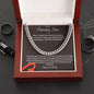 To My Amazing Son | Happy Birthday | Just Do Your Best | Cuban Link Necklace