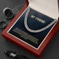 My Friend | You Are A Vital Part Of My Life | Cuban Link Necklace