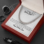 To My Bonus Dad | Happy Birthday | Cuban Necklace