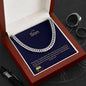 To My Son | Happy Birthday | Cuban Link Necklace