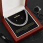 To My Husband | Happy Birthday | Cuban Necklace