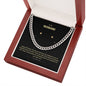 To My Husband | Happy Birthday | Cuban Link Necklace