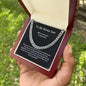 To My Bonus Son | Life Gave Me The Gift Of You | Necklace