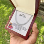 Our Dear Son | Happy Birthday | Parents To Son Necklace Gift