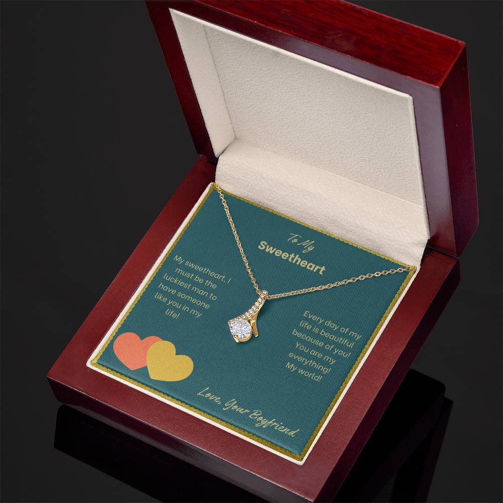 To My Sweetheart | You Are My Everything | Pendant Necklace