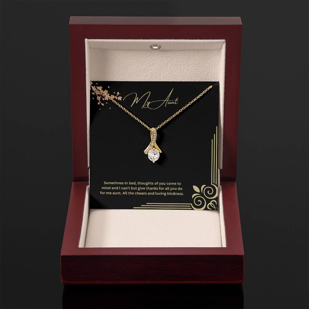 My Aunt | I Can't But Give Thanks For All You Do | Pendant Nnecklace