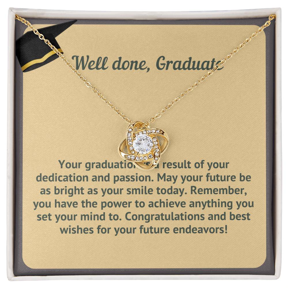Well Done Graduate | You Have The Power To Achieve Anything | Jewelry Necklace