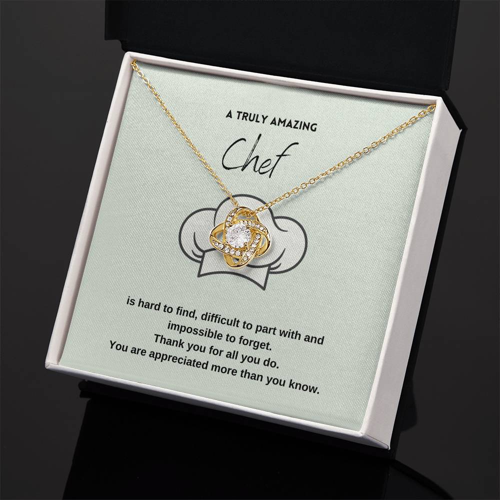 A Truly Amazing Chef | Thank You For All You Do | Pendant Necklace