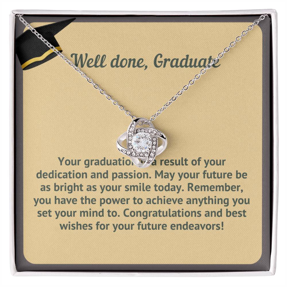Well Done Graduate | You Have The Power To Achieve Anything | Jewelry Necklace