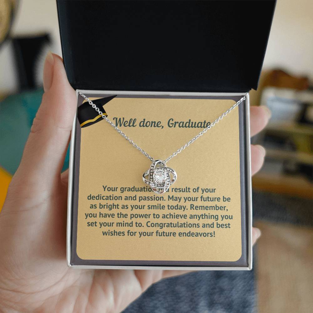Well Done Graduate | You Have The Power To Achieve Anything | Jewelry Necklace