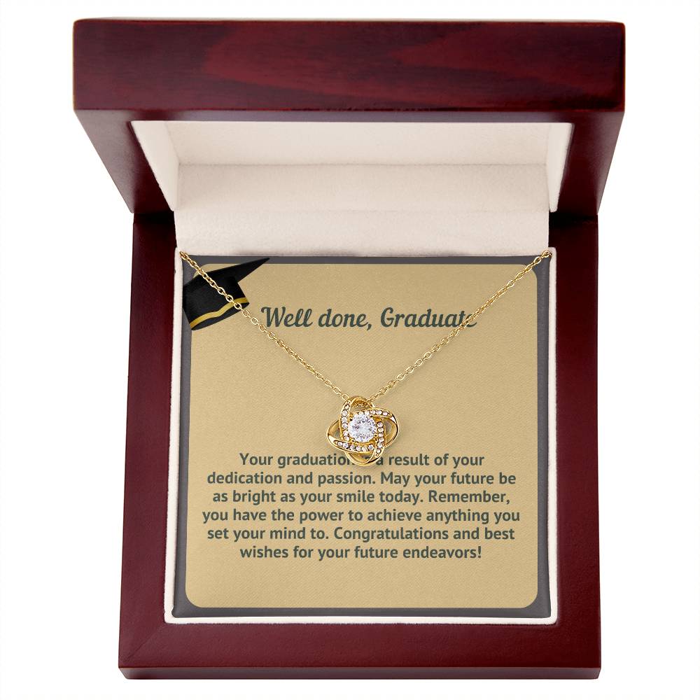 Well Done Graduate | You Have The Power To Achieve Anything | Jewelry Necklace