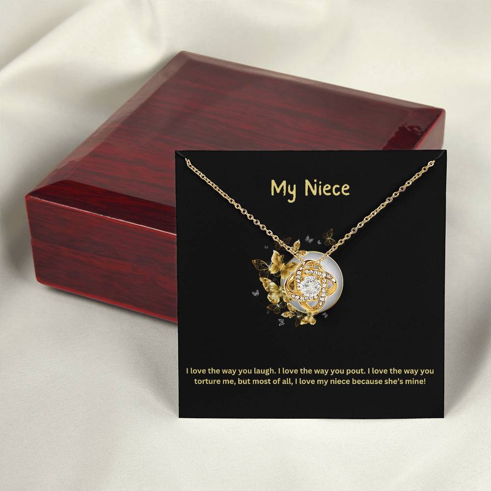 My Niece | I Love The Way You Laugh | Pendant Necklace