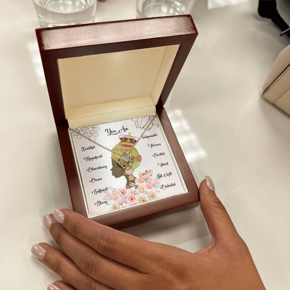 You Are Celebrated | Queen Pendant Necklace