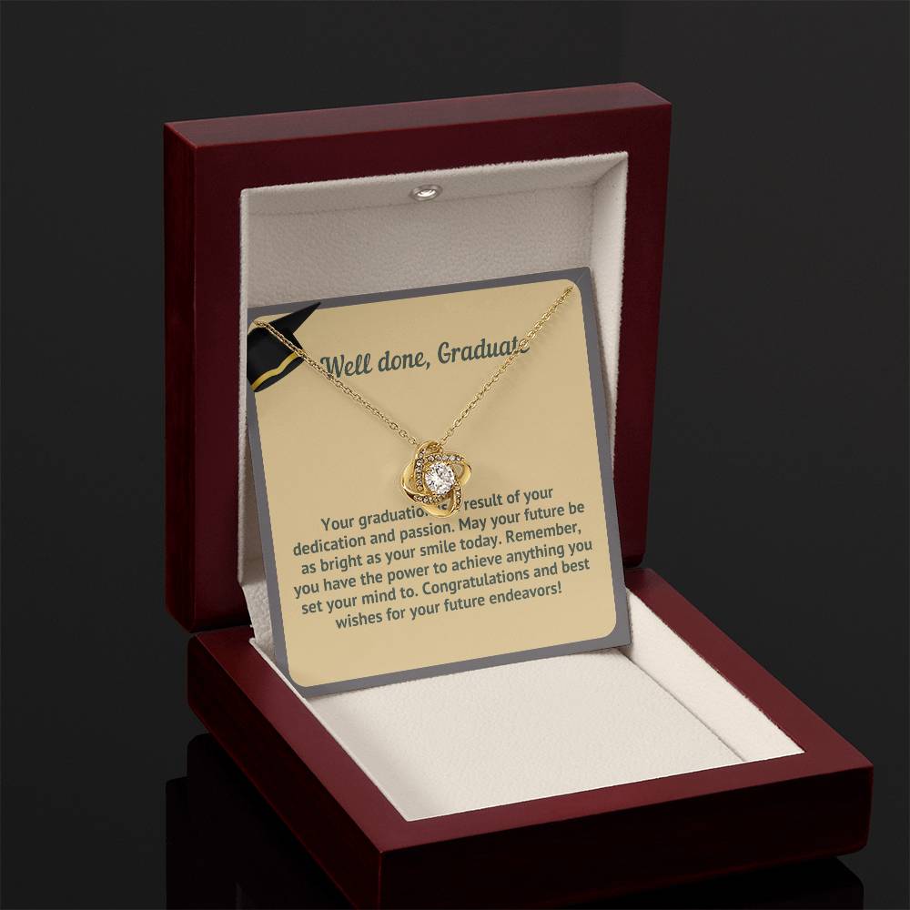 Well Done Graduate | You Have The Power To Achieve Anything | Jewelry Necklace