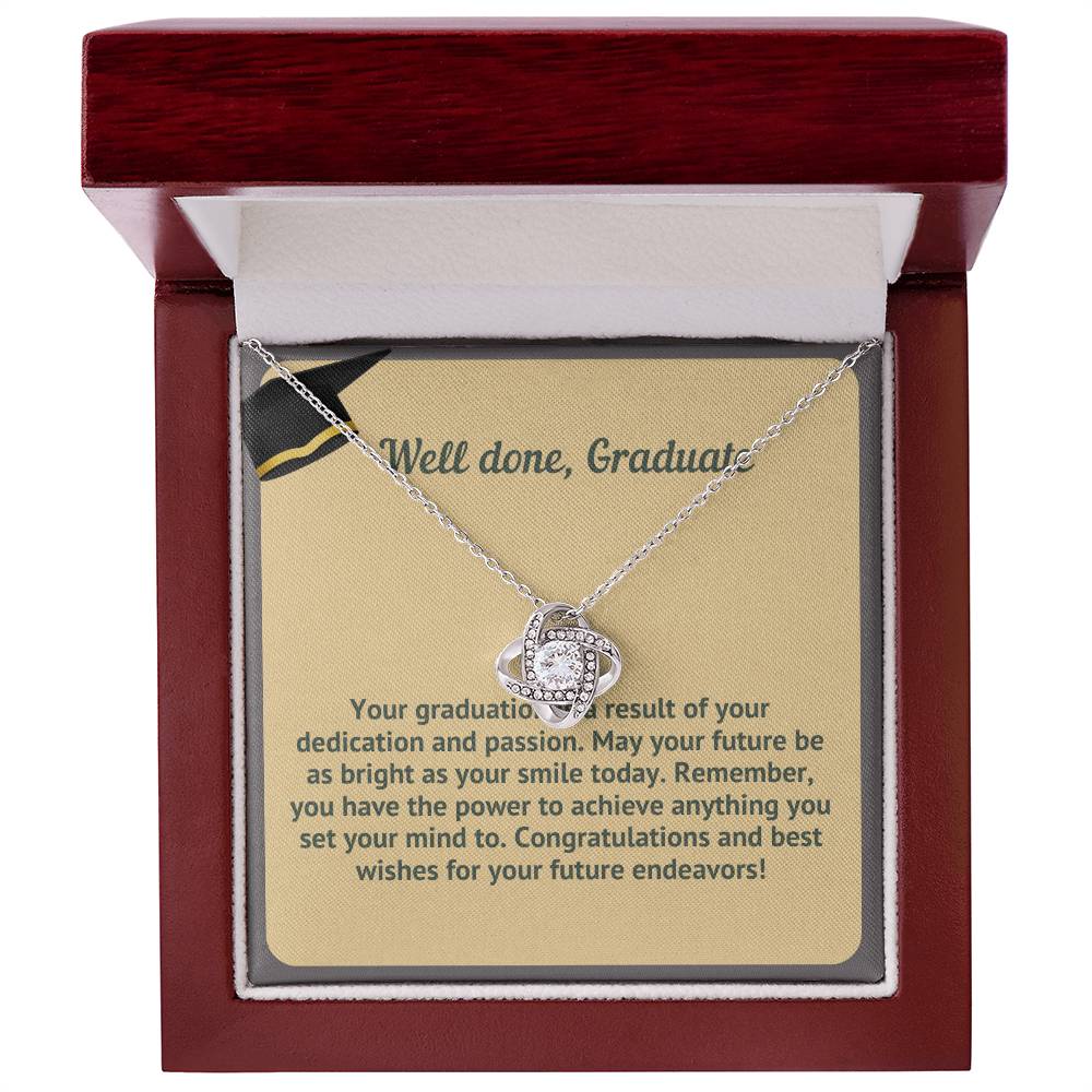 Well Done Graduate | You Have The Power To Achieve Anything | Jewelry Necklace