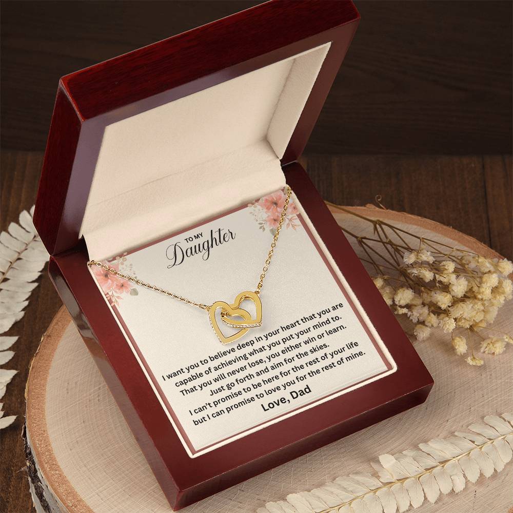To My Daughter | You Will Never Lose | Pendant Necklace