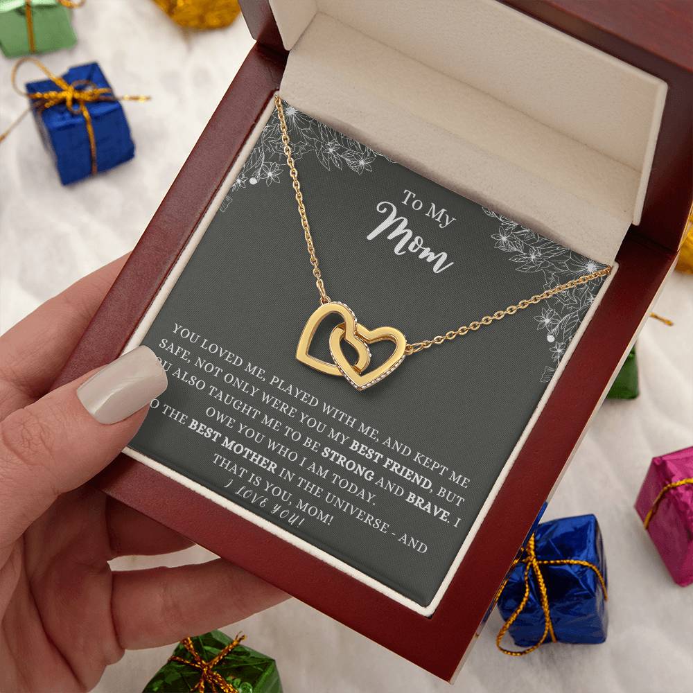 To My Mom | Heart Pendant Necklace