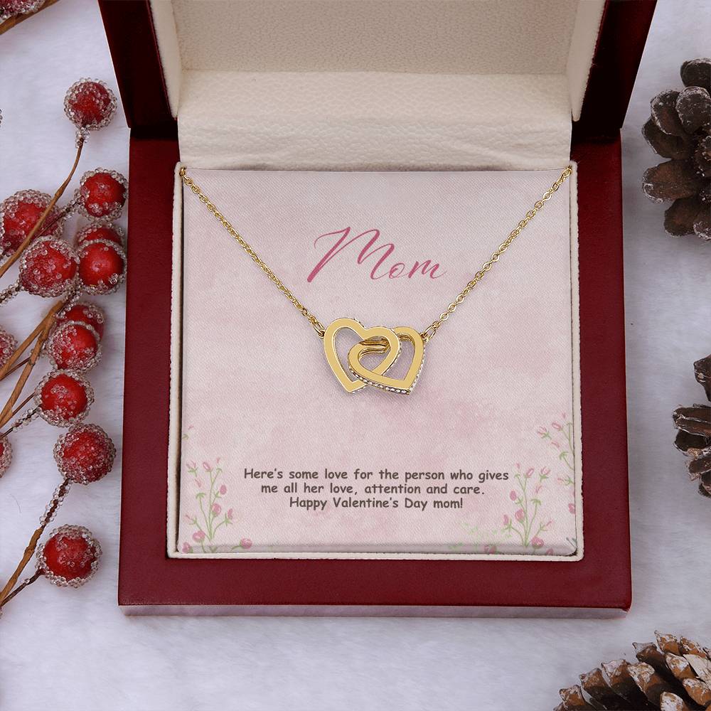 Mom | Happy Valentine's Day | Pendant Necklace