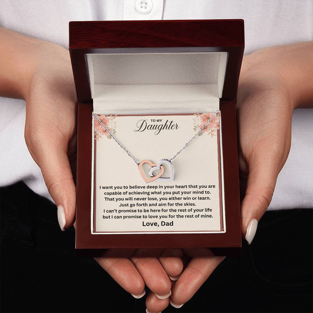 To My Daughter | You Will Never Lose | Pendant Necklace