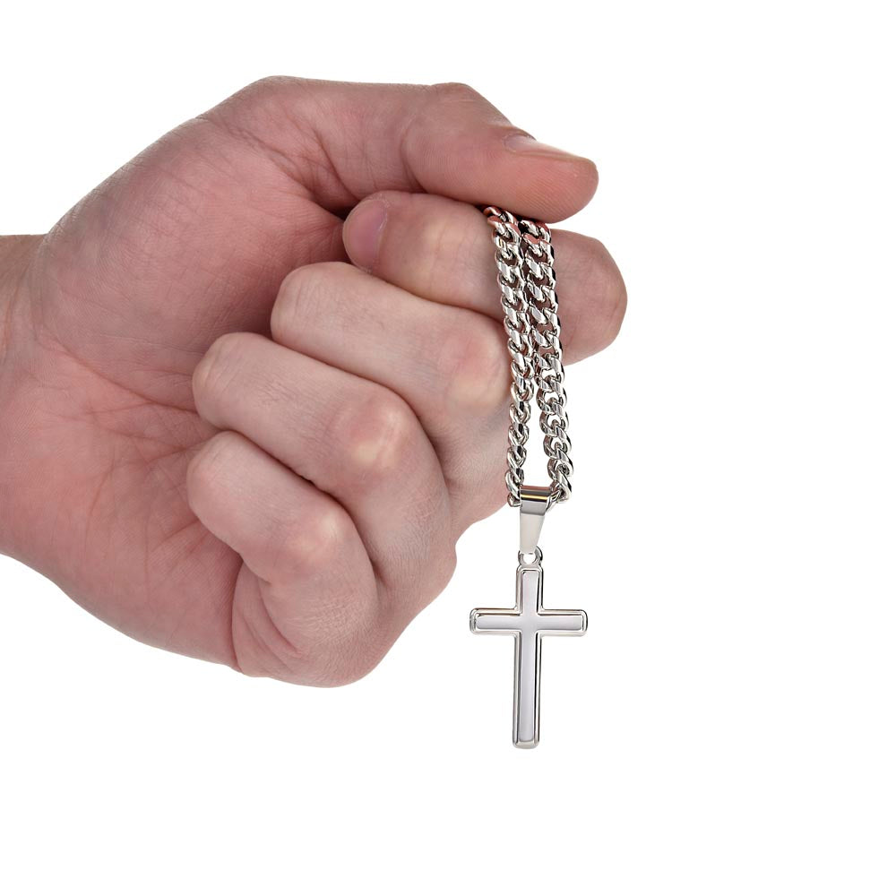 Dear Grandson | Bible Verse Faith Necklace