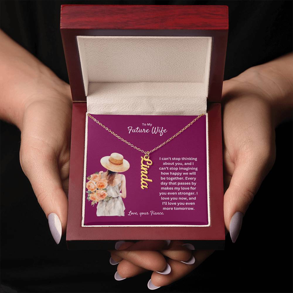 To My Future Wife | I Love You | Jewelry Name Necklace