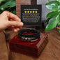 My Five Star Stepson | My Love Will Always Follow You | Braided Vegan Leather Band